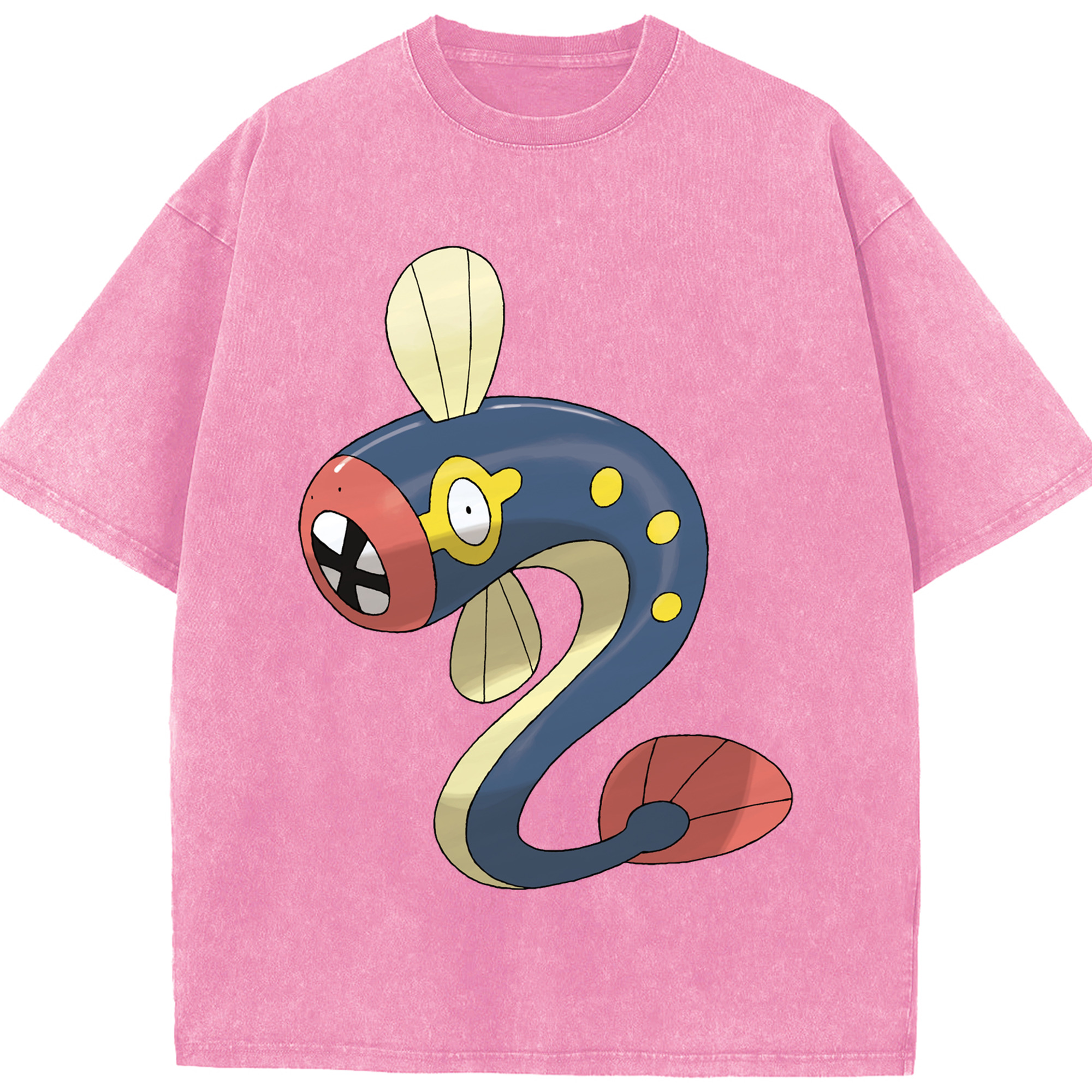 （画像用） ポケットモンスター Pokémon 綿100% ヴィンテージ風 半袖Tシャツ（フロントプリント）